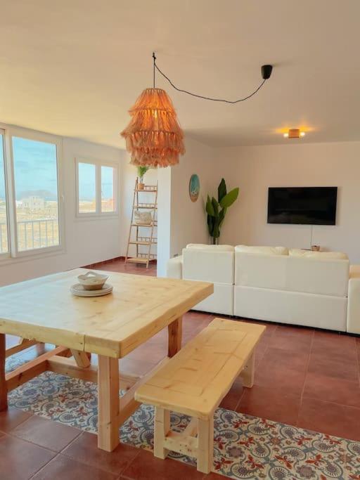 Apartamento Casa Bamboo Corralejo, Espacioso, Piscina Y Parking Eksteriør bilde