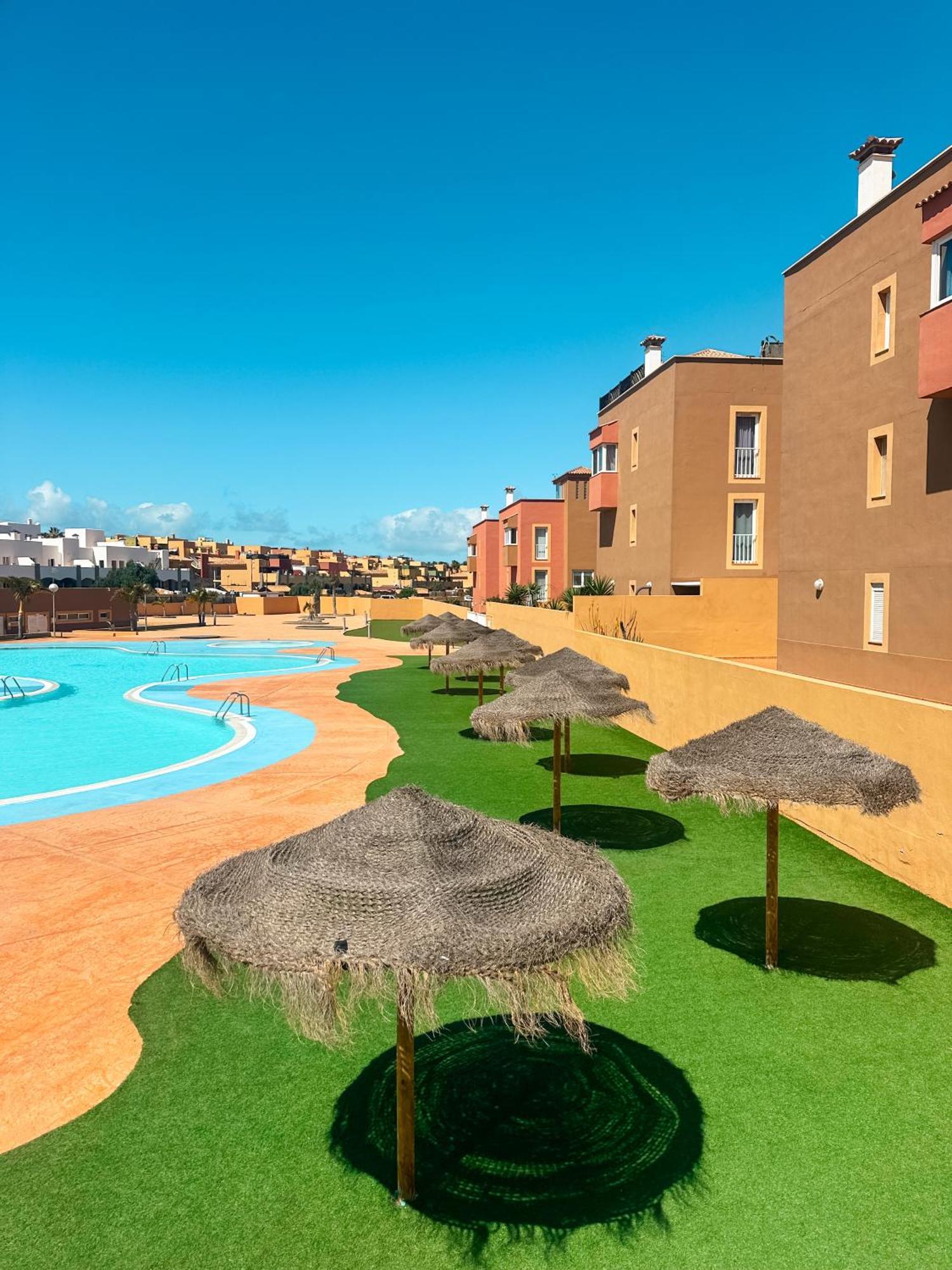 Apartamento Casa Bamboo Corralejo, Espacioso, Piscina Y Parking Eksteriør bilde